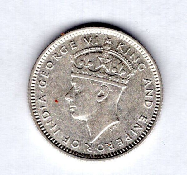 Malaya. 10 Cents 1941. Cleaned.          DY17998