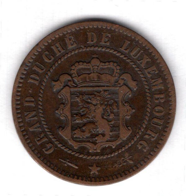 Luxembourg. 5 Centimes 1870.   dy18004