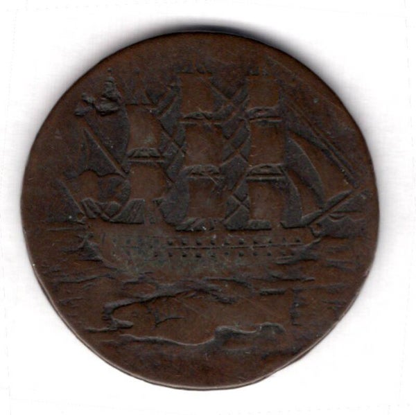 Hampshire. Halfpenny 1796.   DY18005