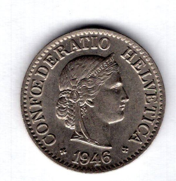 Switzerland. 10 Rappen 1946.   dy18047