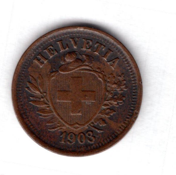 Switzerland. Rappen 1908.   dy18053