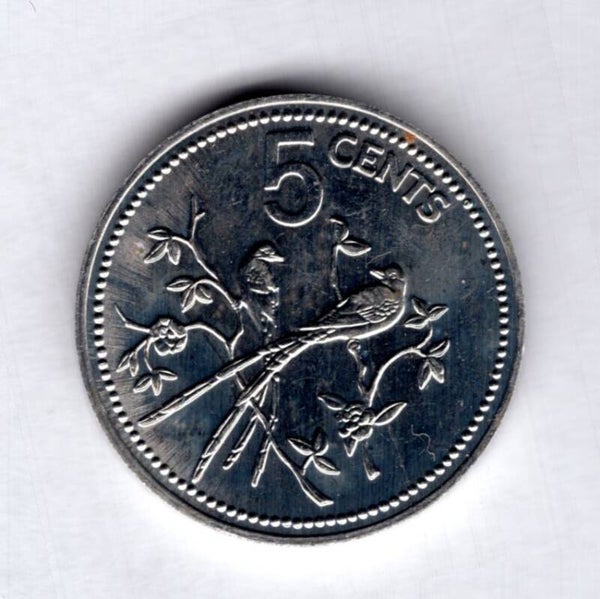 Belize. 5 Cents 1978.