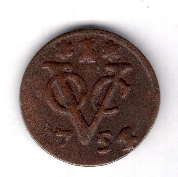 Netherlands Indies. Duit 1754.   DY18101