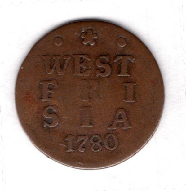 Netherlands. West Frisia. Duit 1780.