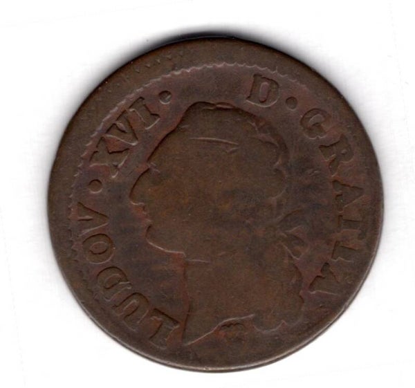 France. Sol 1789K. Bordeaux.   dy18138