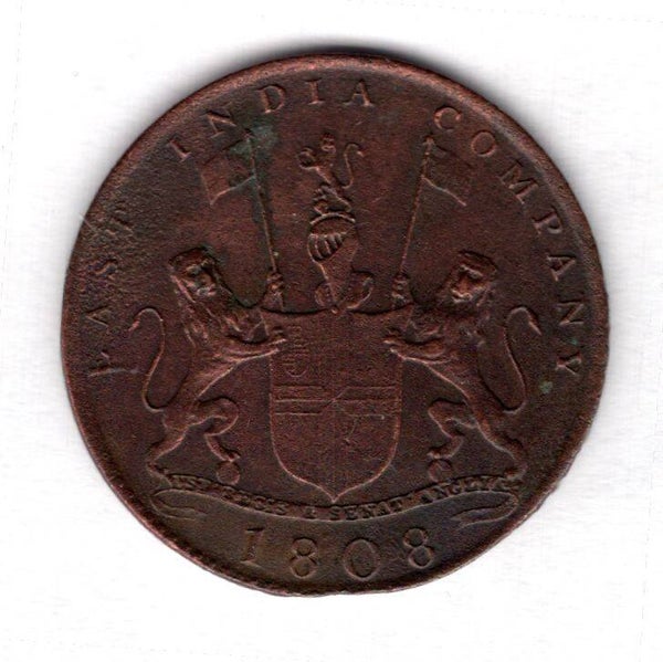 East India Company. 10 Cash 1808.   DY18219