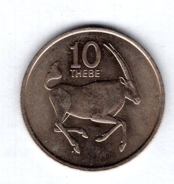 Botswana. 10 Thebe 1976.    DY18252