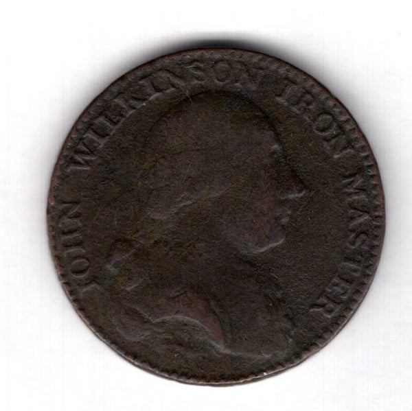 Wilkinson Halfpenny 1787.   DY18259