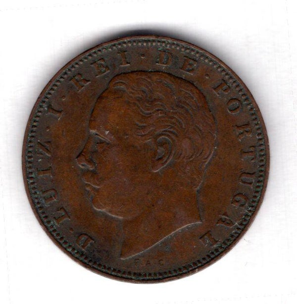Portugal. 10 Reis 1882.    DY18262