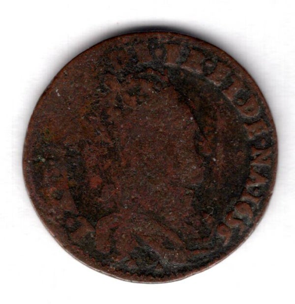France. Liard 1656B.                               DY18268