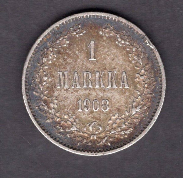 Finland, Markka, 1908.            DY18313