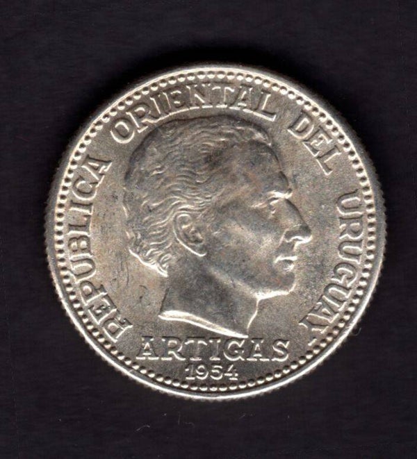 Uruguay. 20 Centimos 1954.   DY18334