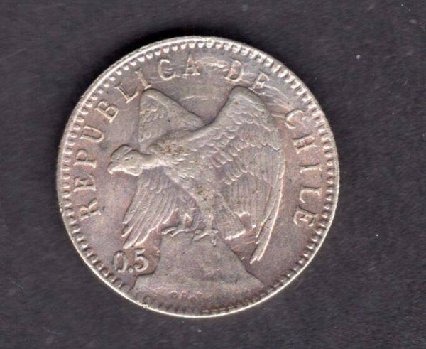 Chile. 5 Centavos 1904.              DY18339