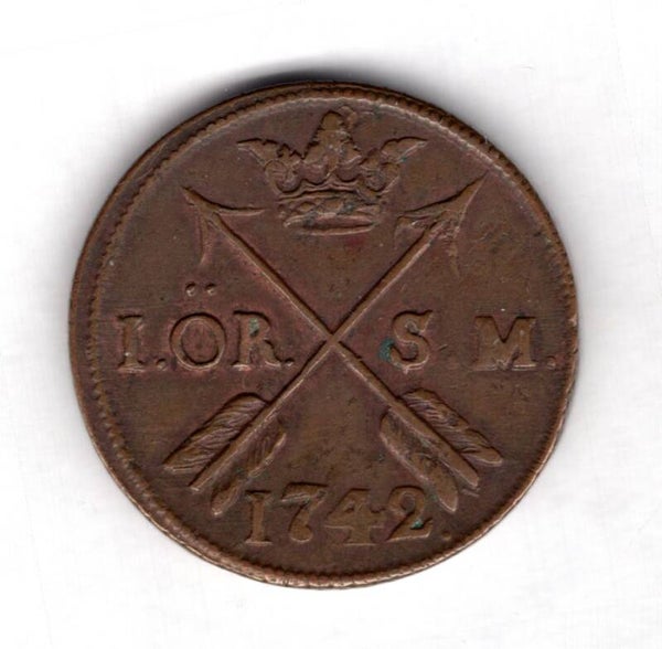 Sweden, Ore 1742.            DY18355