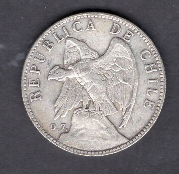 Chile, 50 Centavos 1902.                    DY18378