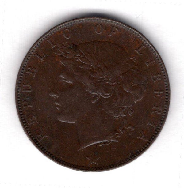Liberia,  Cent, 1896.      DY18382