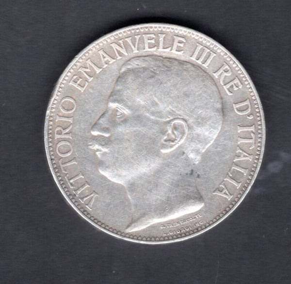 Italy. 2 Lire 1861-1911. Cleaned.                DY18408