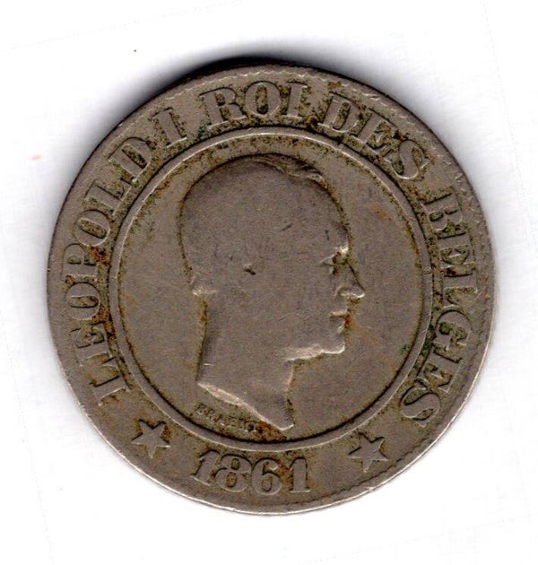 Belgium. 20 Centimes 1861.    DY18468