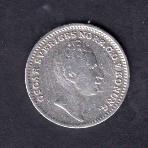 Sweden, 1/16th Skilling, 1852.                        DY18496