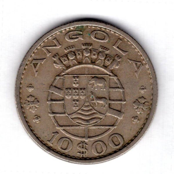 Angola. 10 Escudos 1969.     DY18518