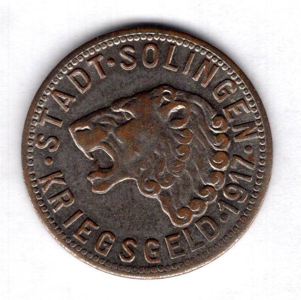 Germany. Solingen 50 Pfennig 1917.    DY18519