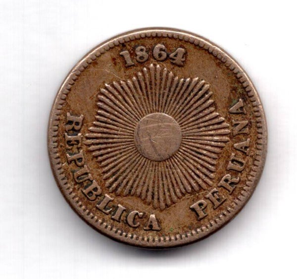 Peru. Centavo 1864.     DY18521
