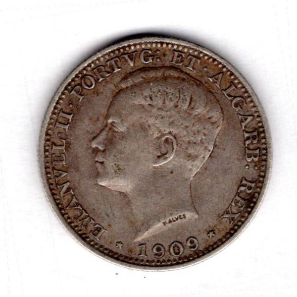 Portugal, 200 Reis, 1909.                        DY18564