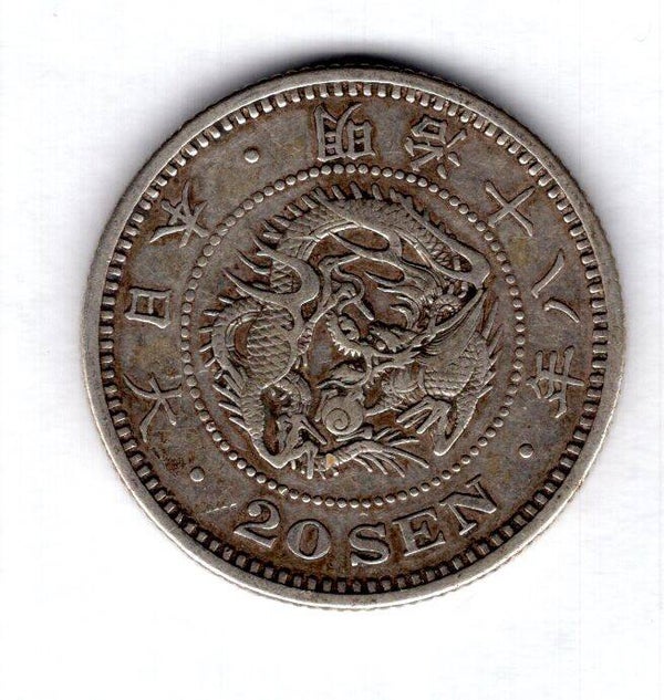 Japan. 20 Sen 1885.   DY18568