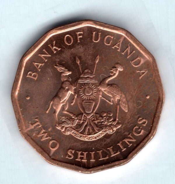 Uganda. 2 Shillings 1987.   DY18649