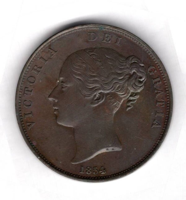 Great Britain. Penny 1854.      DY18666