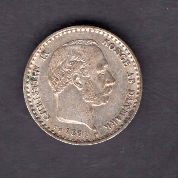 Denmark, 10 Ore 1891.    DY18716