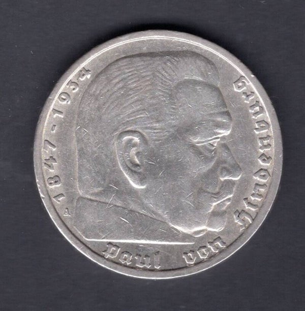 Germany, 5 Reichsmark, 1935A.                        DY18773