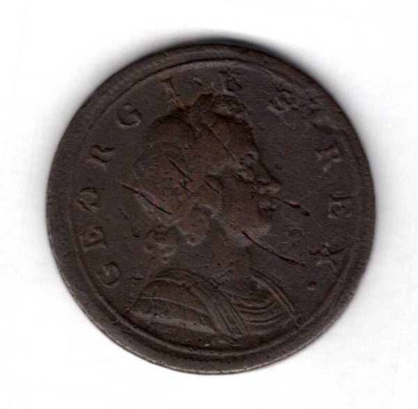 George I. Halfpenny 1721.   DY18799