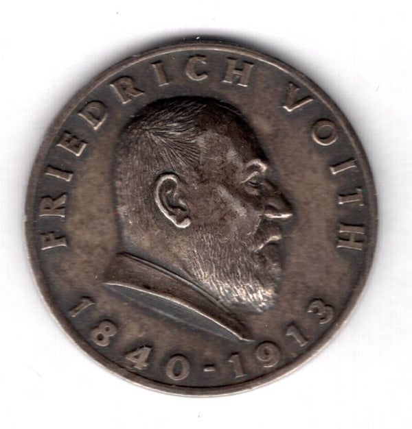 Friedrich Voith 1840-1913. Silver Medallion.   DY18806