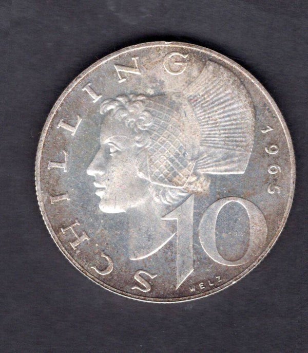 Austria. 10 Schilling proof 1965.    DY18842