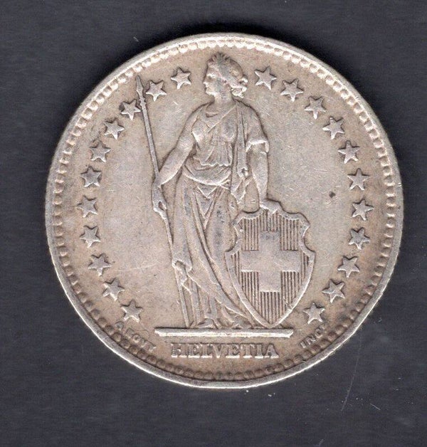 Switzerland. 2 Francs 1940.   DY18855