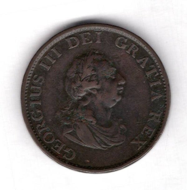 George III. Halfpenny 1799.   DY18862