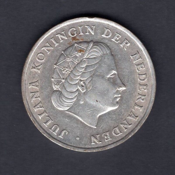 Netherlands Antilles. Silver Gulden 1970.   DY18875