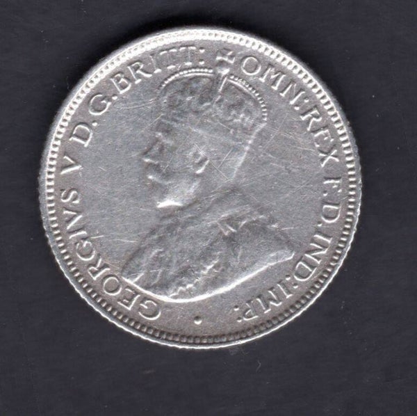 British West Africa, Sixpence. 1919H. Cleaned.                  DY18982