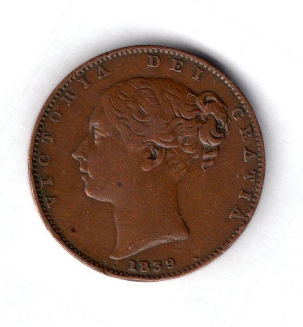 Isle of Man. Farthing. 1839.   DY19018