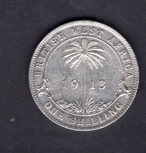 British West Africa, Shilling. 1913.                               DY19032