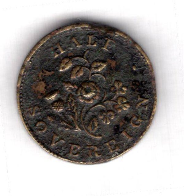 T.Avery Half Sovereign weight. 19th Century.    DY19037