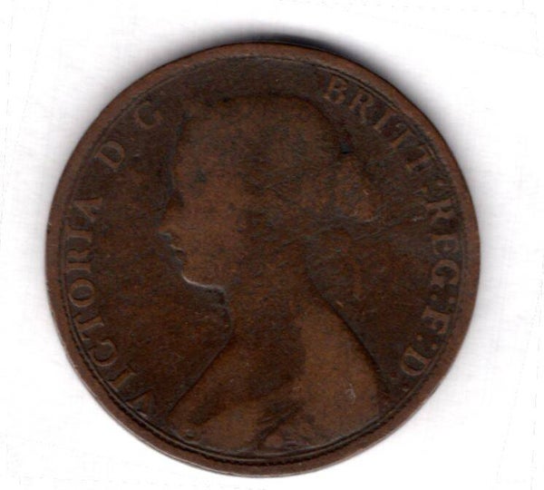 Victoria. Halfpenny 1864.   DY19070