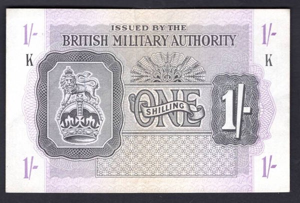 GB Military, British Military Authority, Shilling (1943). North Africa.  VF-EF. DY19084