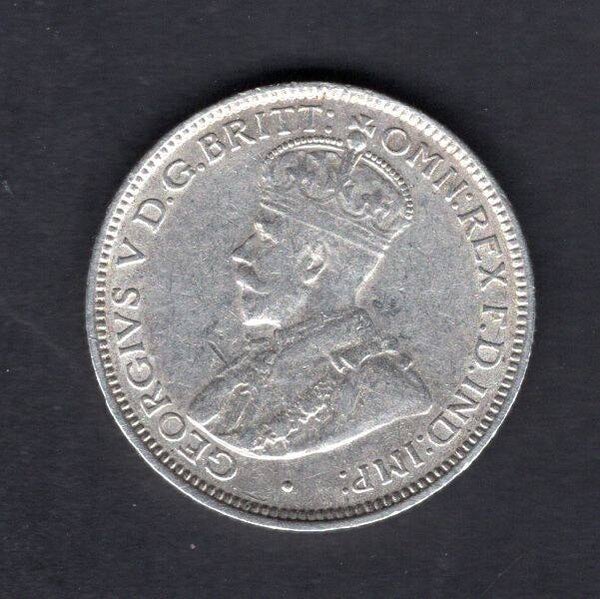 British West Africa, Sixpence. 1919H. Cleaned.                  DY19136