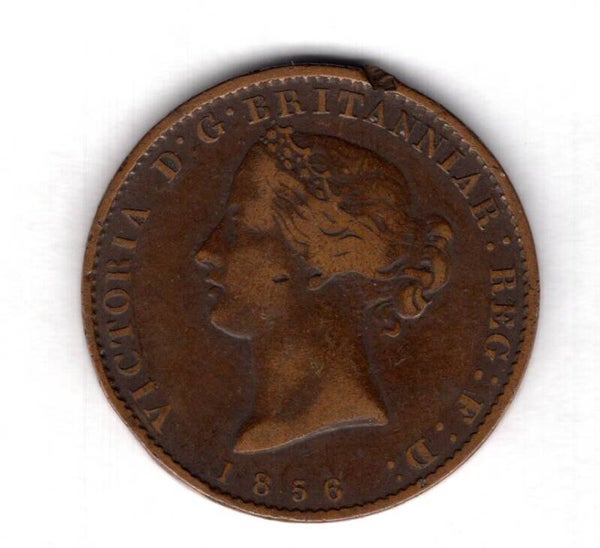 Nova Scotia. Halfpenny 1856.   DY19165