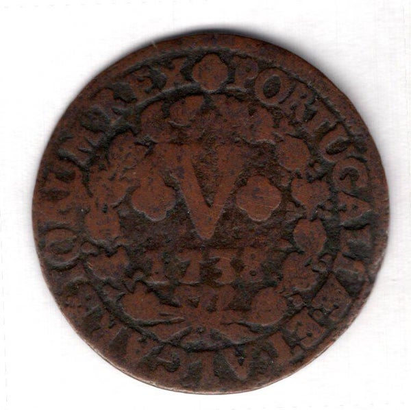 Portugal. 5 Reis 1738.   DY19213