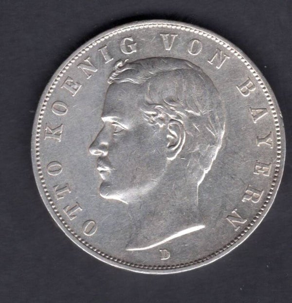 Bayern/Bavaria. 3 Mark 1911D.                 DY19222