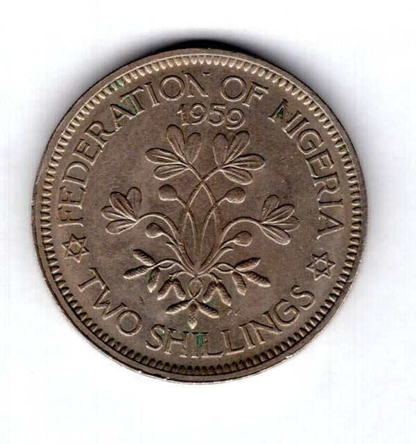 Nigeria. Two Shillings 1959.   DY19265