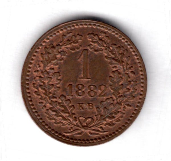 Hungary. Krajczar 1882.                DY19296